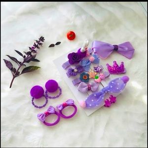 Baby girl’s hair accessories
